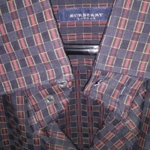 Burberry Button Down Shirt Mens Size XL